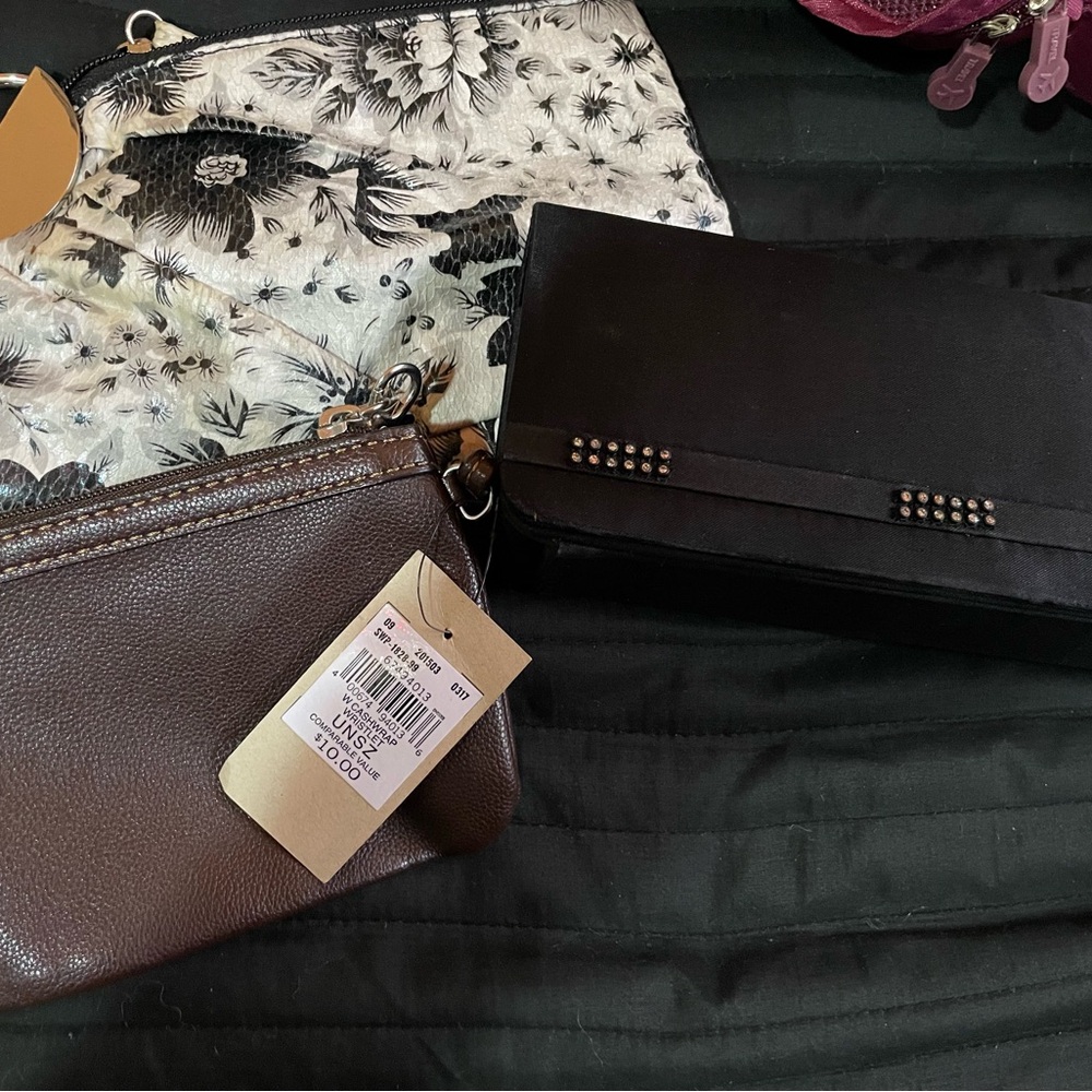 3 small purses